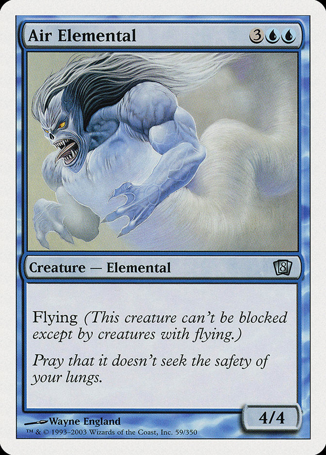 Air Elemental [Eighth Edition] | L.A. Mood Comics and Games