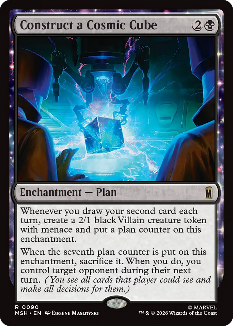 Construct a Cosmic Cube [Marvel Super Heroes] | L.A. Mood Comics and Games
