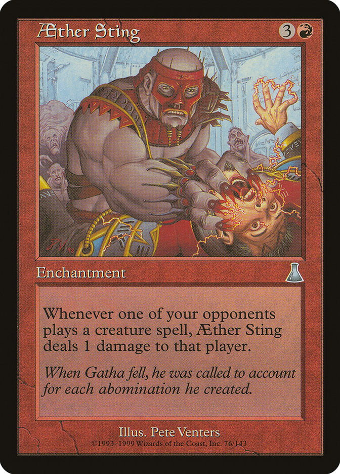Aether Sting [Urza's Destiny] | L.A. Mood Comics and Games