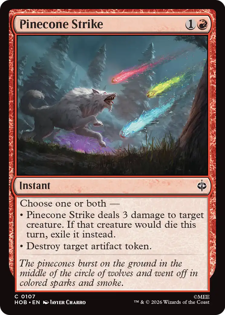 Pinecone Strike [The Hobbit] | L.A. Mood Comics and Games