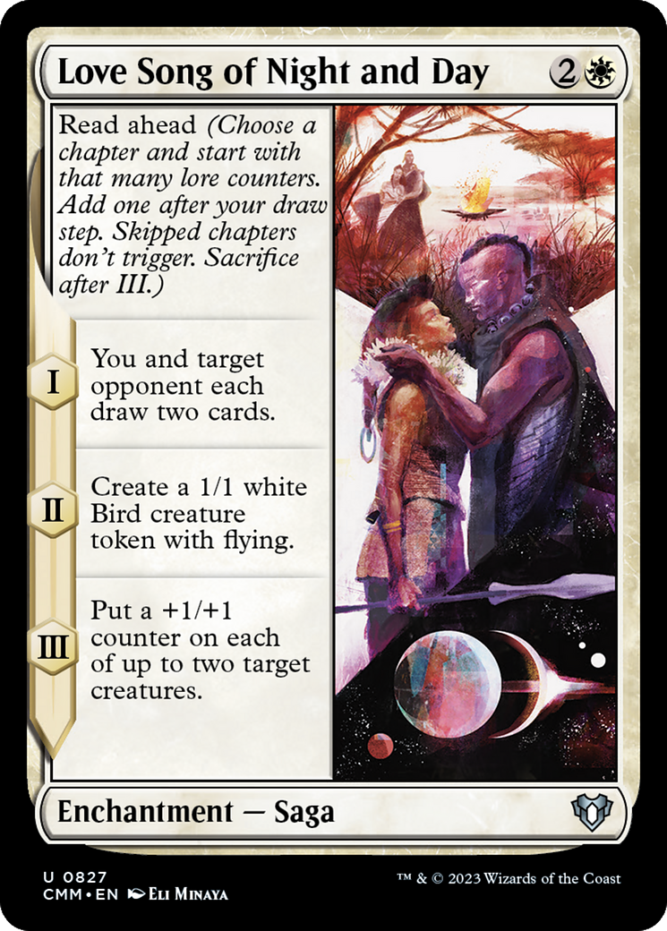 Love Song of Night and Day [Commander Masters] | L.A. Mood Comics and Games