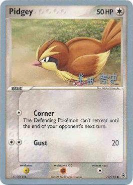 Pidgey (73/112) (Dark Tyranitar Deck - Takashi Yoneda) [World Championships 2005] | L.A. Mood Comics and Games