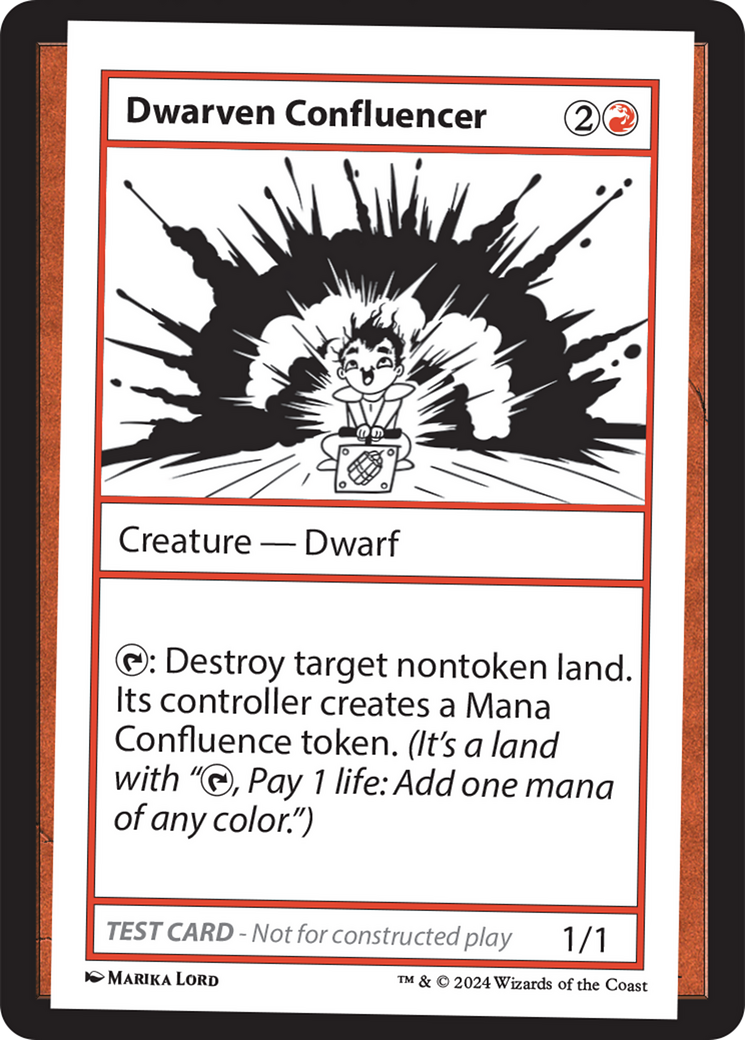 Dwarven Confluencer [Mystery Booster 2 Playtest Cards] | L.A. Mood Comics and Games