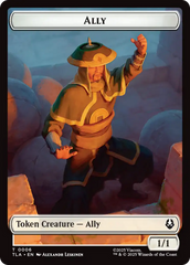 Ally (0006) // Soldier (0002) Double-Sided Token [Avatar: The Last Airbender Tokens] | L.A. Mood Comics and Games
