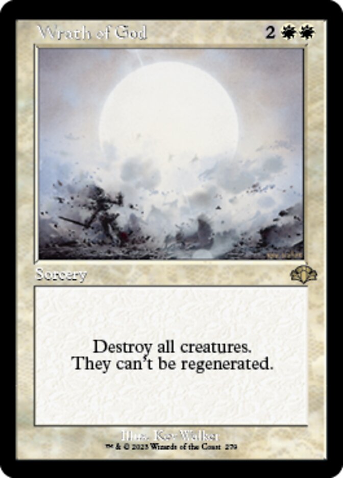 Wrath of God (Retro) [Dominaria Remastered] | L.A. Mood Comics and Games