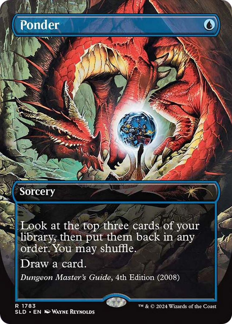 Ponder (1783) (Rainbow Foil) [Secret Lair Drop Series] | L.A. Mood Comics and Games