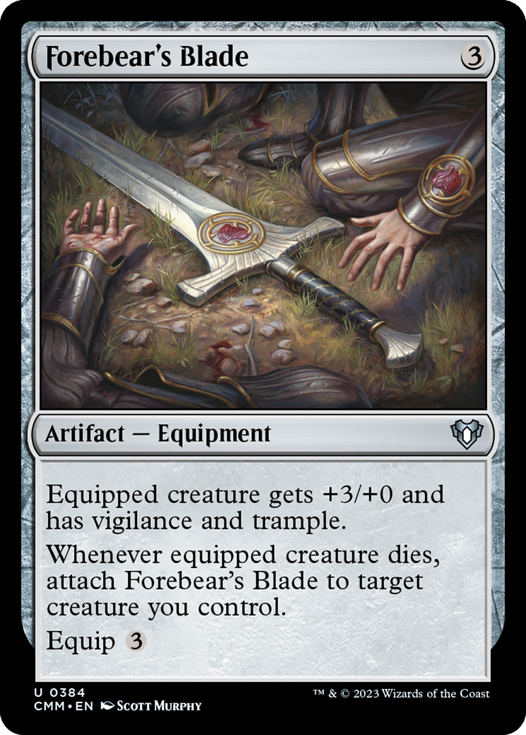 Forebear's Blade [Commander Masters] | L.A. Mood Comics and Games