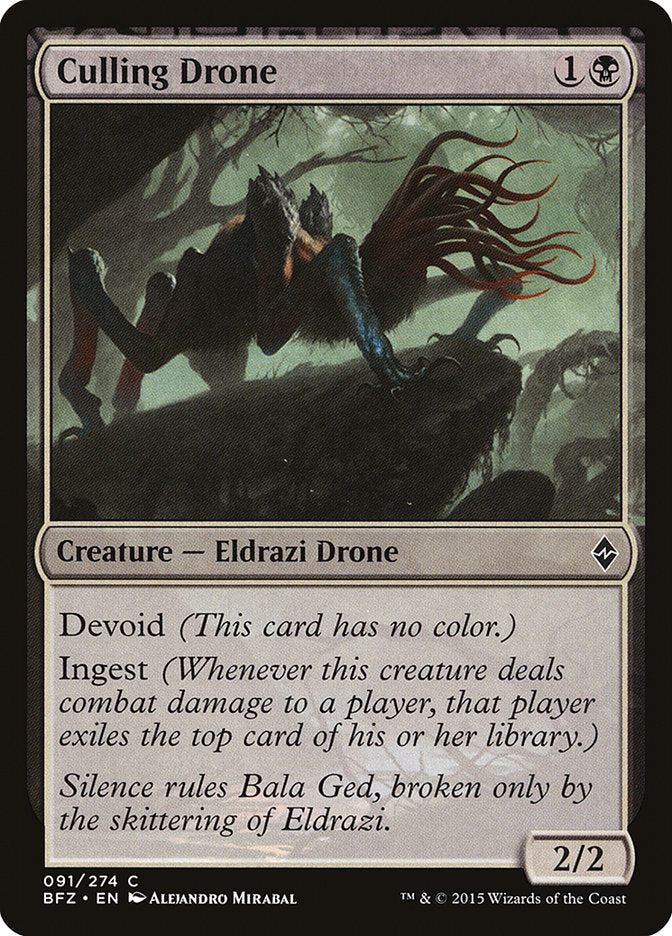 Culling Drone [Battle for Zendikar] | L.A. Mood Comics and Games