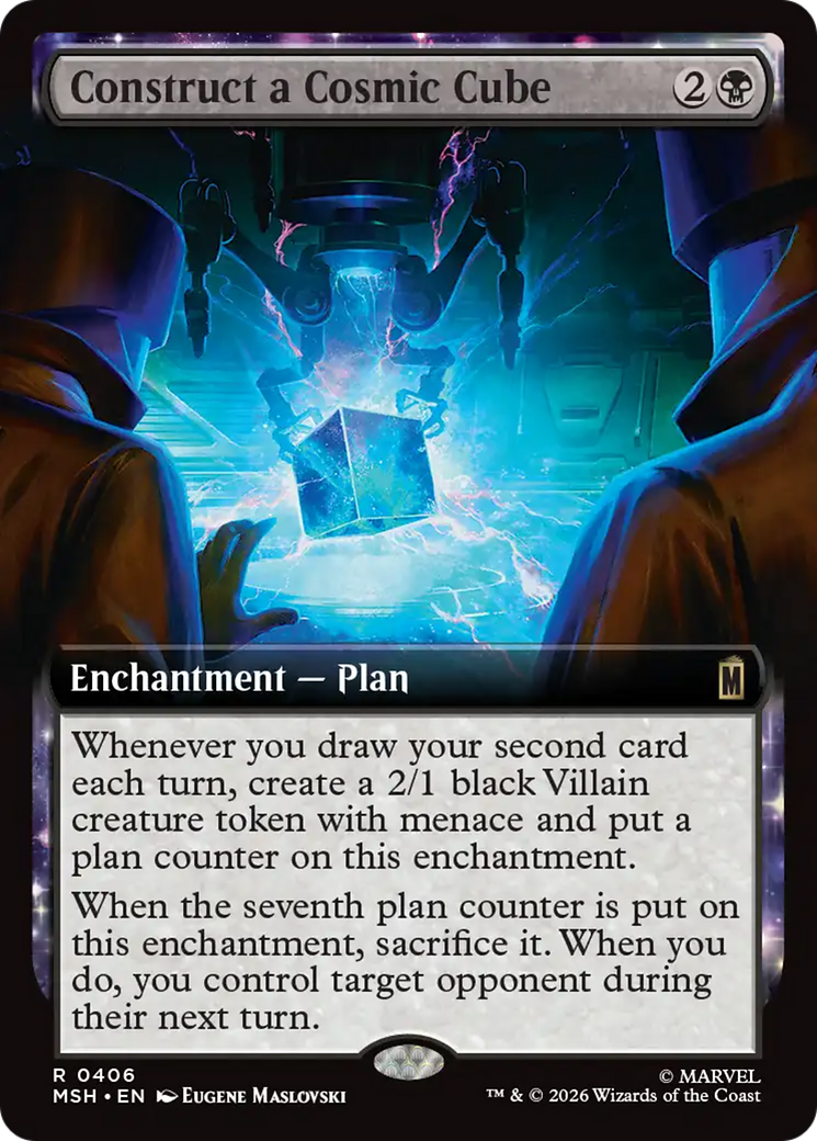 Construct a Cosmic Cube (Extended Art) [Marvel Super Heroes] | L.A. Mood Comics and Games