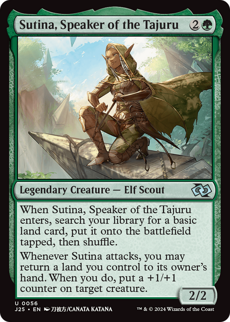 Sutina, Speaker of the Tajuru (Anime) [Foundations Jumpstart] | L.A. Mood Comics and Games
