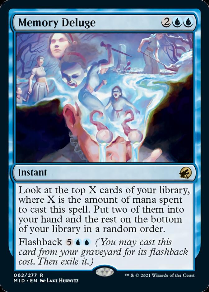 Memory Deluge [Innistrad: Midnight Hunt] | L.A. Mood Comics and Games