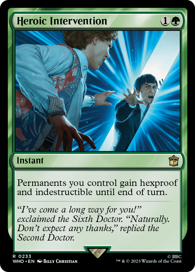 Heroic Intervention [Doctor Who] | L.A. Mood Comics and Games