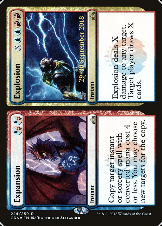 Expansion // Explosion [Guilds of Ravnica Prerelease Promos] | L.A. Mood Comics and Games