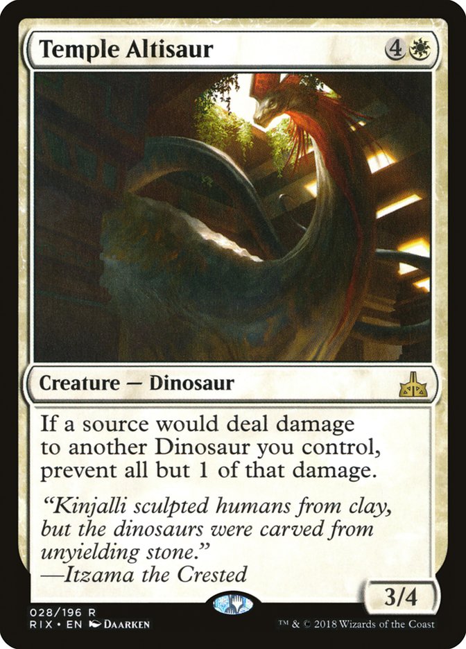 Temple Altisaur [Rivals of Ixalan] | L.A. Mood Comics and Games