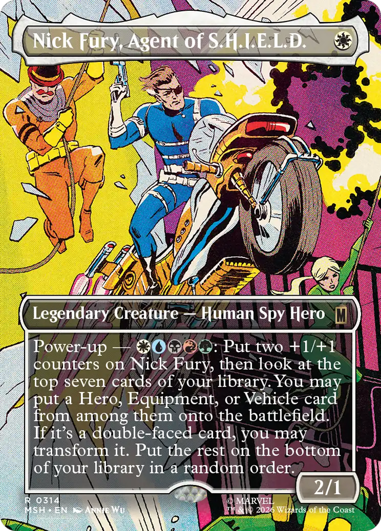 Nick Fury, Agent of S.H.I.E.L.D. (Borderless) [Marvel Super Heroes] | L.A. Mood Comics and Games