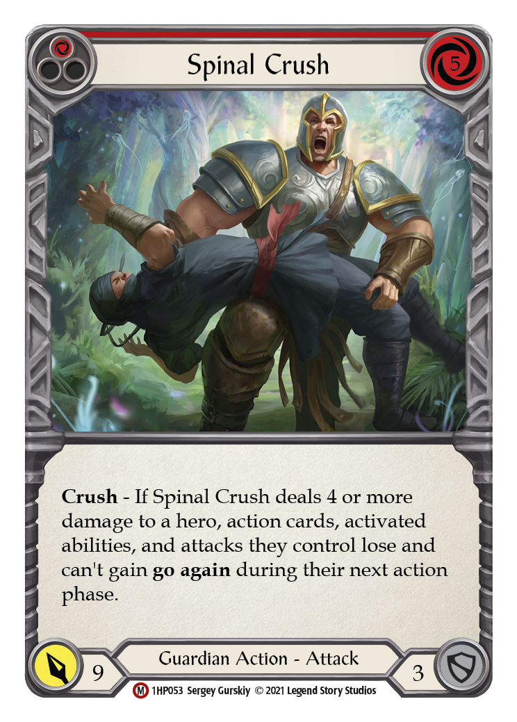 Spinal Crush [1HP053] (History Pack 1) | L.A. Mood Comics and Games