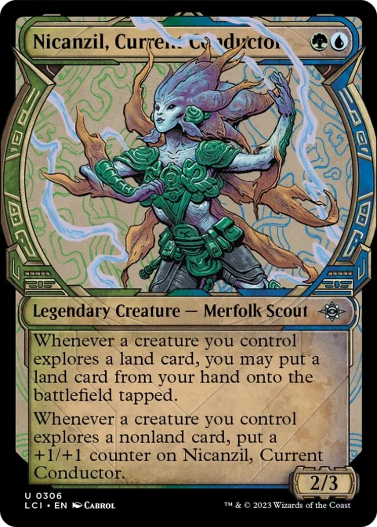 Nicanzil, Current Conductor (Showcase) [The Lost Caverns of Ixalan] | L.A. Mood Comics and Games