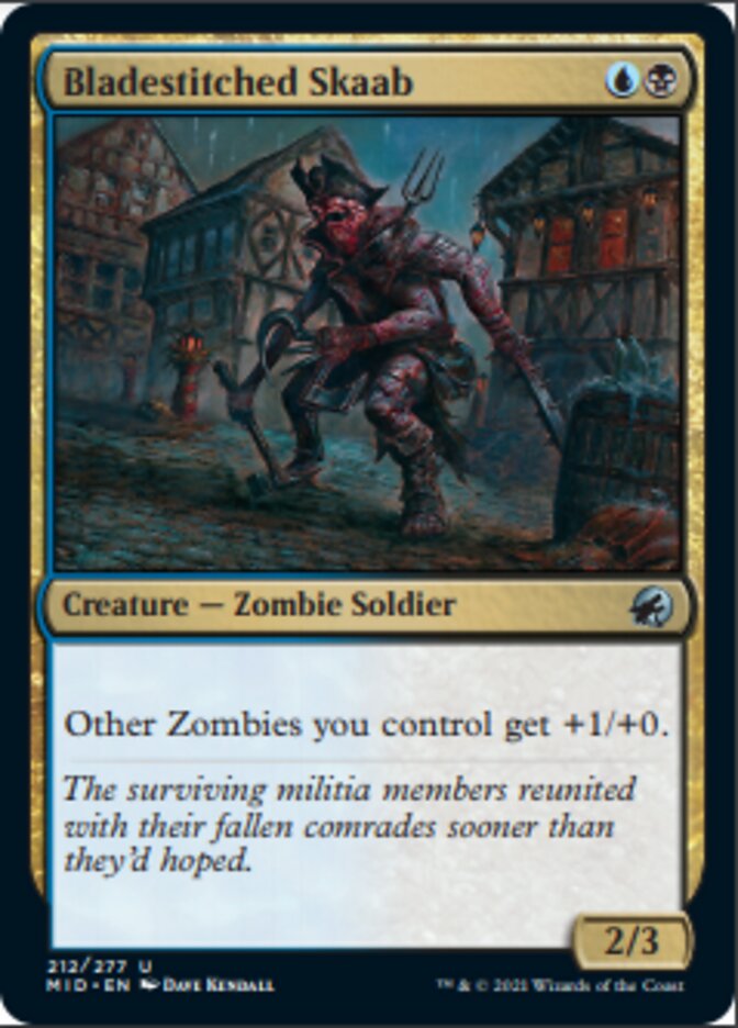 Bladestitched Skaab [Innistrad: Midnight Hunt] | L.A. Mood Comics and Games