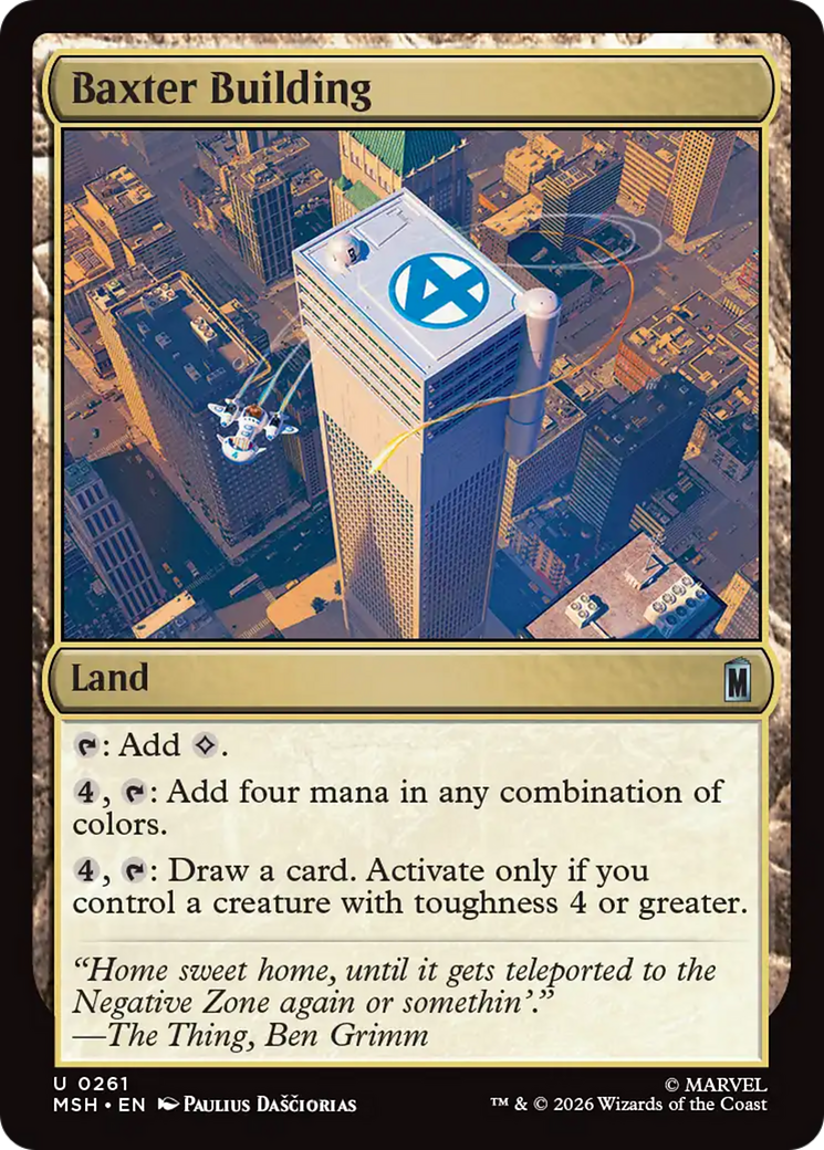 Baxter Building [Marvel Super Heroes] | L.A. Mood Comics and Games