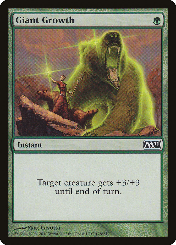 Giant Growth [Magic 2011] | L.A. Mood Comics and Games