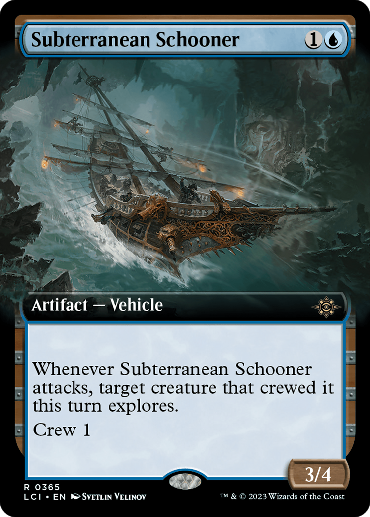 Subterranean Schooner (Extended Art) [The Lost Caverns of Ixalan] | L.A. Mood Comics and Games