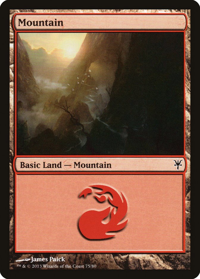 Mountain (75) [Duel Decks: Sorin vs. Tibalt] | L.A. Mood Comics and Games