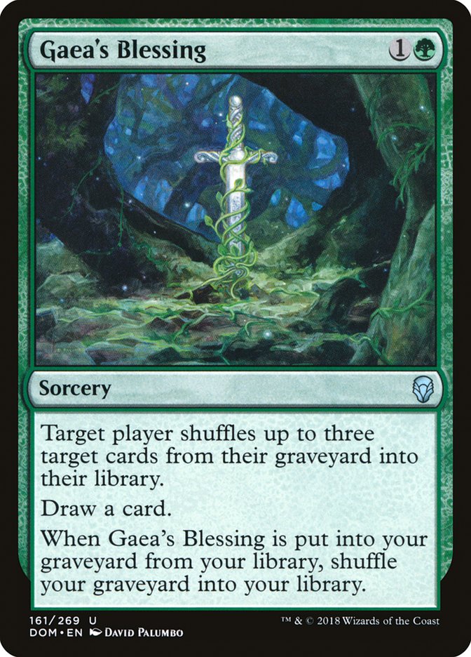 Gaea's Blessing [Dominaria] | L.A. Mood Comics and Games