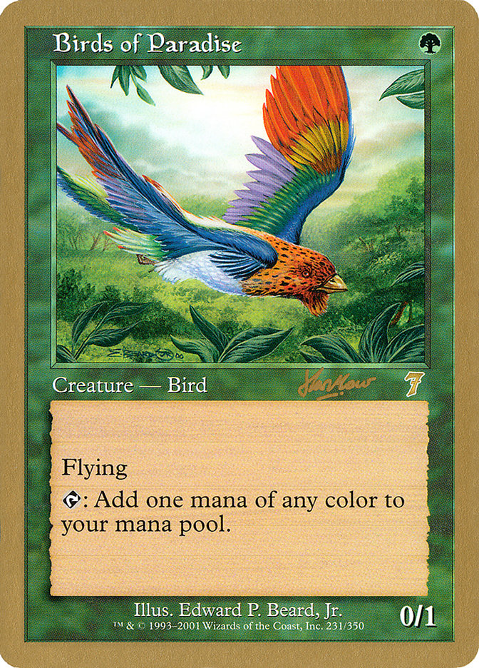 Birds of Paradise (Sim Han How) [World Championship Decks 2002] | L.A. Mood Comics and Games