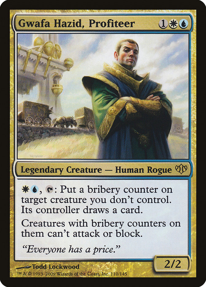 Gwafa Hazid, Profiteer [Conflux] | L.A. Mood Comics and Games