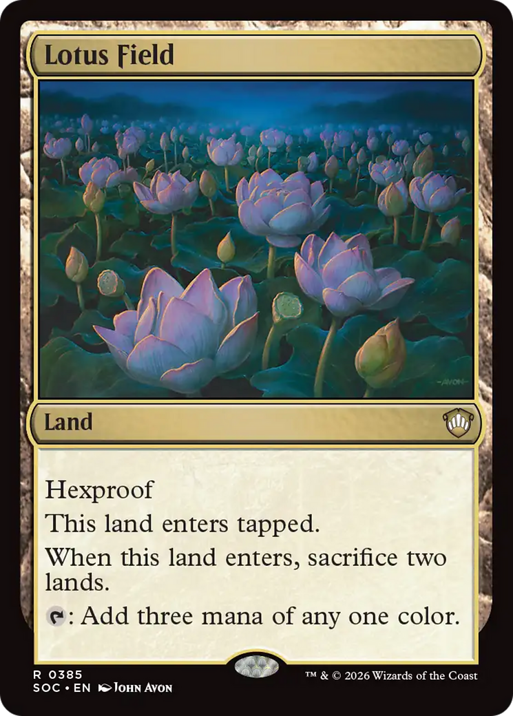Lotus Field [Secrets of Strixhaven Commander] | L.A. Mood Comics and Games