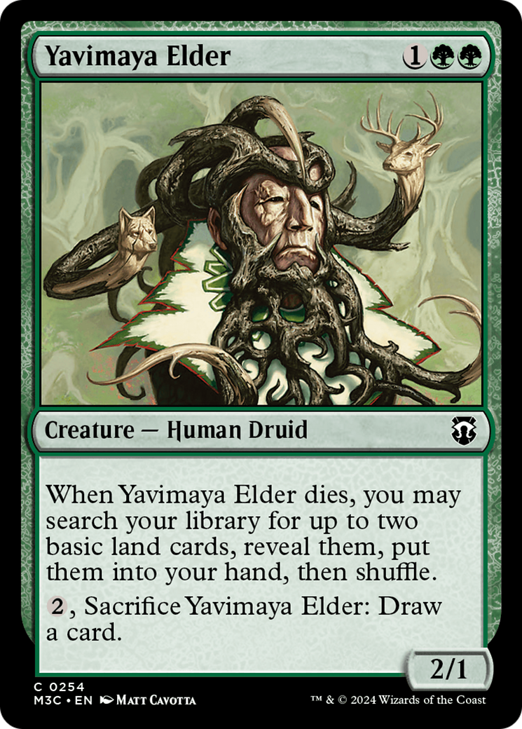 Yavimaya Elder [Modern Horizons 3 Commander] | L.A. Mood Comics and Games
