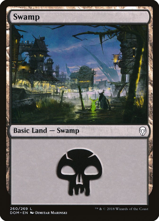 Swamp (260) [Dominaria] | L.A. Mood Comics and Games