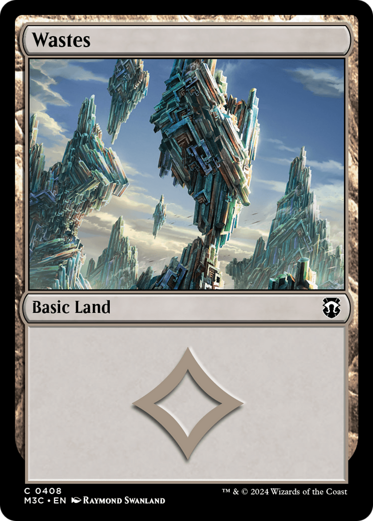 Wastes (Ripple Foil) [Modern Horizons 3 Commander] | L.A. Mood Comics and Games