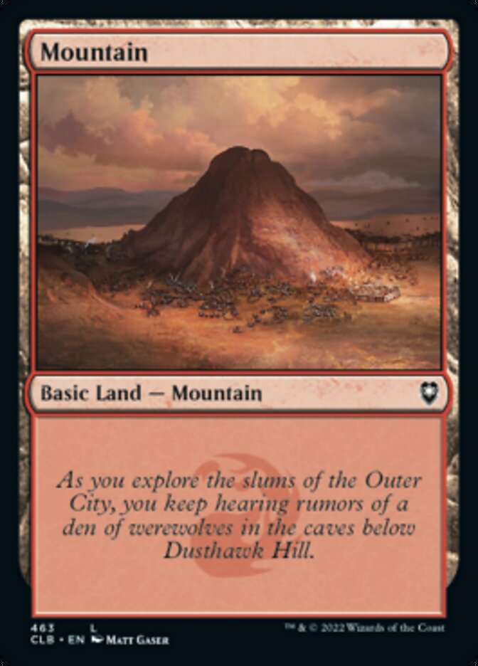 Mountain (463) [Commander Legends: Battle for Baldur's Gate] | L.A. Mood Comics and Games