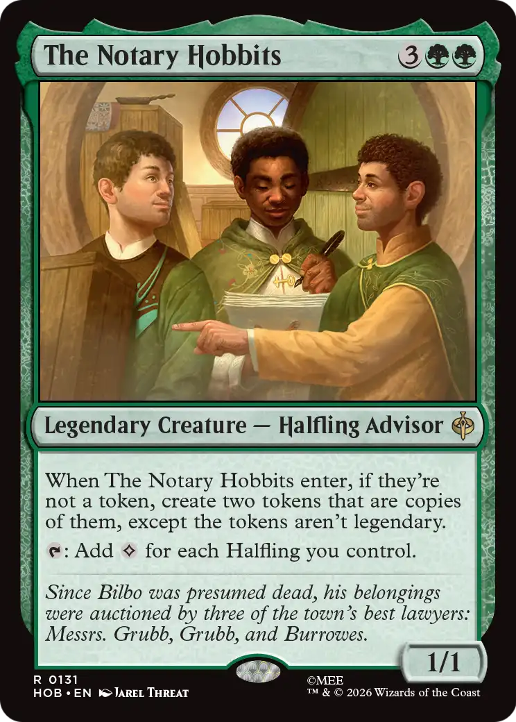 The Notary Hobbits [The Hobbit] | L.A. Mood Comics and Games