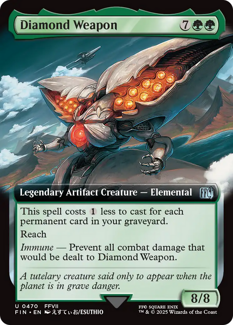 Diamond Weapon (Extended Art) [FINAL FANTASY] | L.A. Mood Comics and Games