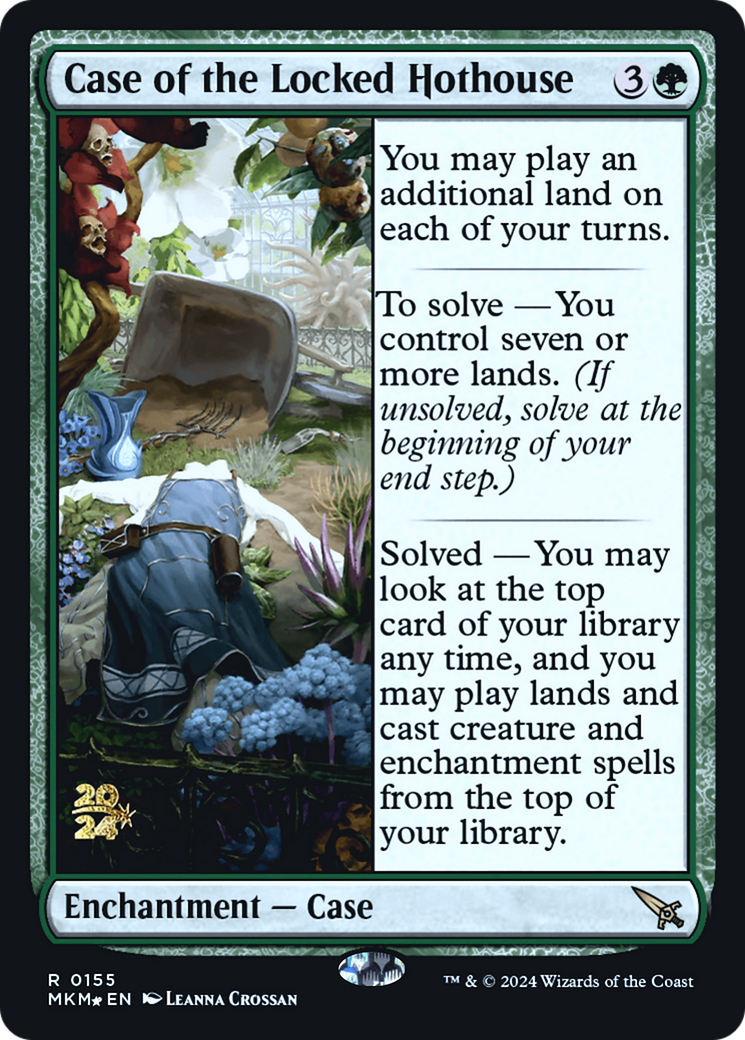 Case of the Locked Hothouse [Murders at Karlov Manor Prerelease Promos] | L.A. Mood Comics and Games