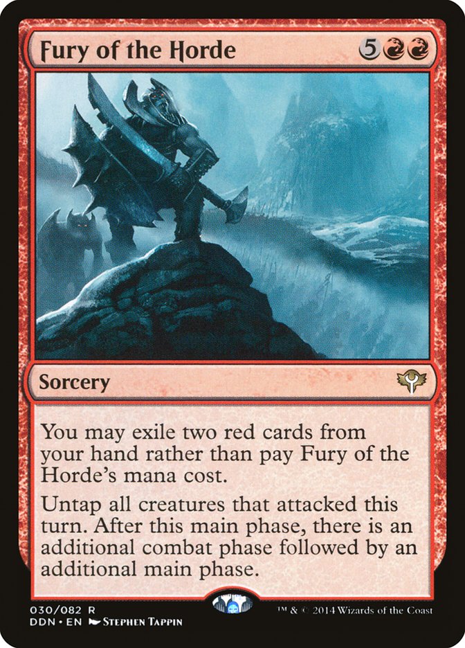 Fury of the Horde [Duel Decks: Speed vs. Cunning] | L.A. Mood Comics and Games