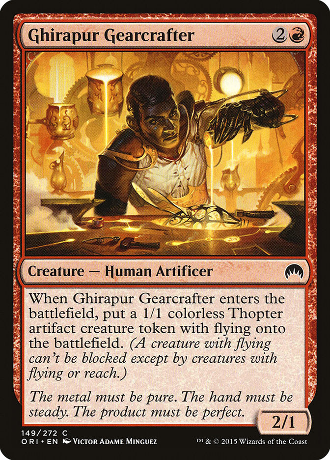 Ghirapur Gearcrafter [Magic Origins] | L.A. Mood Comics and Games