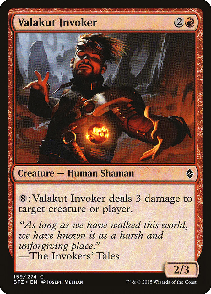 Valakut Invoker [Battle for Zendikar] | L.A. Mood Comics and Games