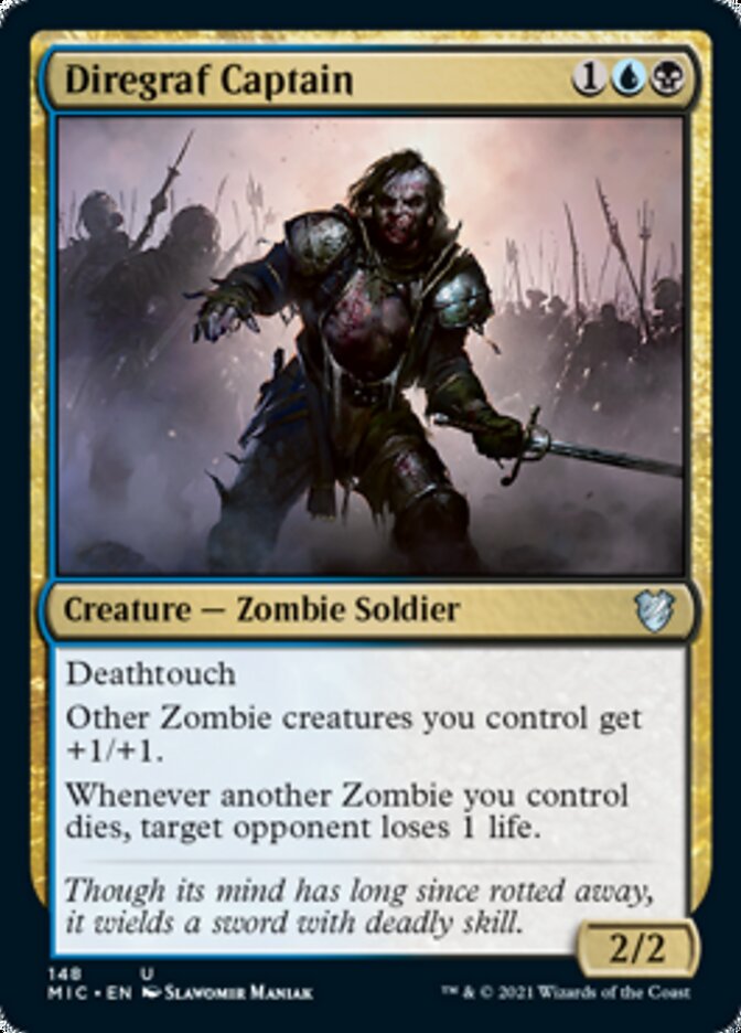 Diregraf Captain [Innistrad: Midnight Hunt Commander] | L.A. Mood Comics and Games