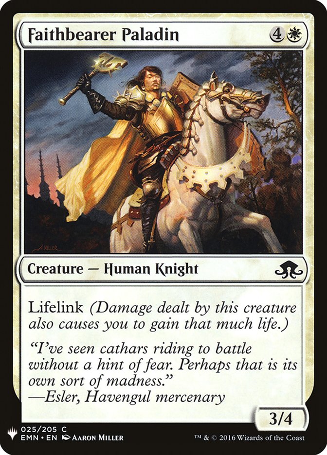 Faithbearer Paladin [Mystery Booster] | L.A. Mood Comics and Games