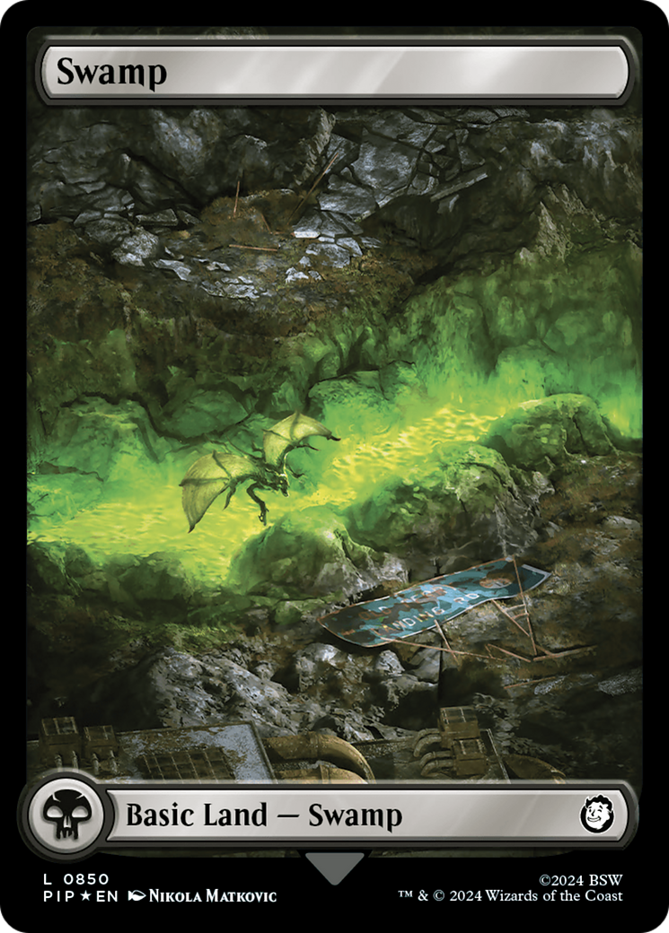 Swamp (0850) (Surge Foil) [Fallout] | L.A. Mood Comics and Games