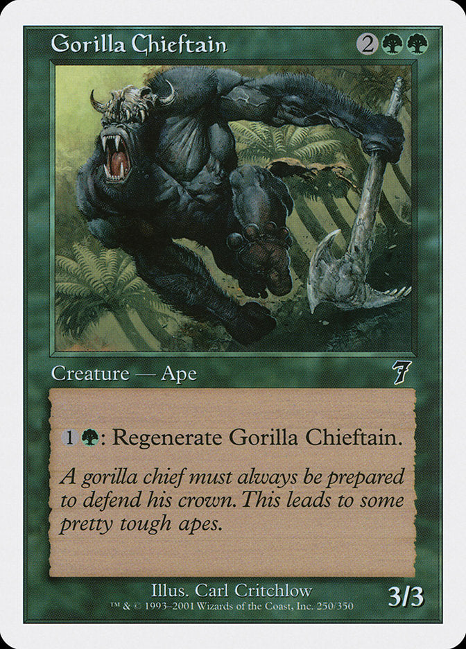 Gorilla Chieftain [Seventh Edition] | L.A. Mood Comics and Games