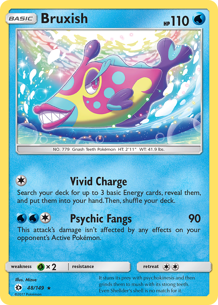 Bruxish (48/149) [Sun & Moon: Base Set] | L.A. Mood Comics and Games