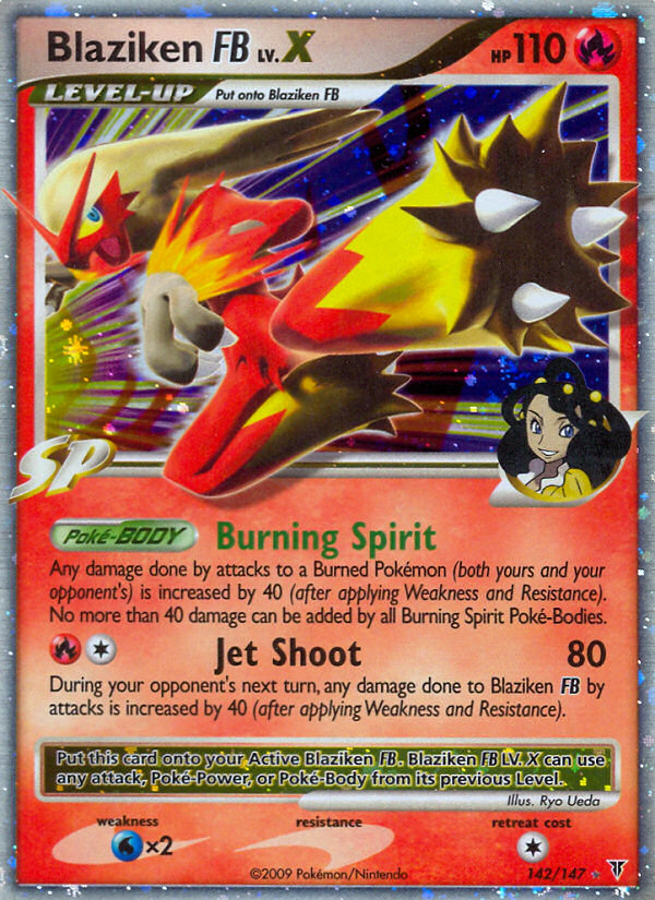 Blaziken FB LV.X (142/147) [Platinum: Supreme Victors] | L.A. Mood Comics and Games