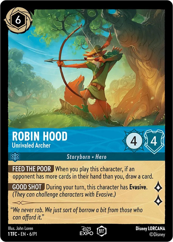 Robin Hood (6) [D23 Promos] | L.A. Mood Comics and Games