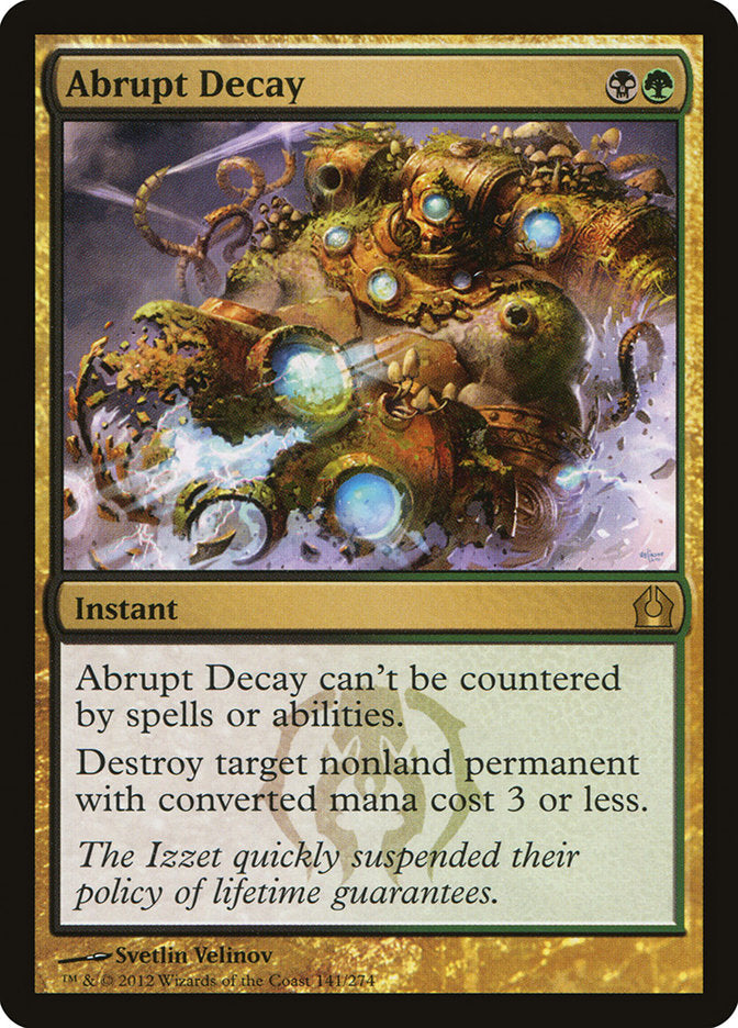 Abrupt Decay [Return to Ravnica] | L.A. Mood Comics and Games