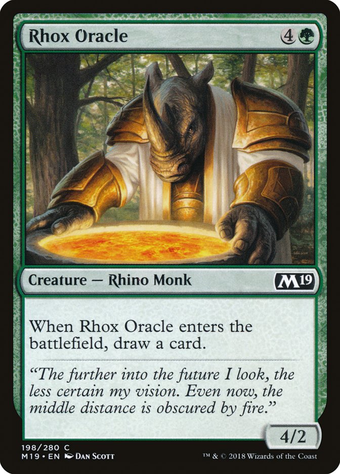 Rhox Oracle [Core Set 2019] | L.A. Mood Comics and Games