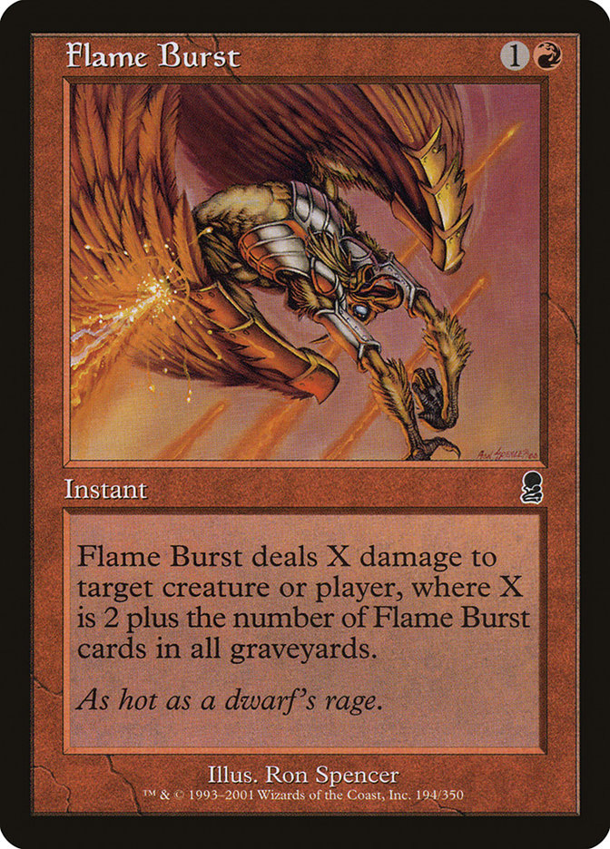 Flame Burst [Odyssey] | L.A. Mood Comics and Games